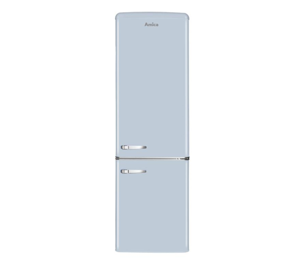 Lodówka Amica FK2965.3LAA 181cm Niebieska Retro SlimSize 244L - 523455 - zdjęcie